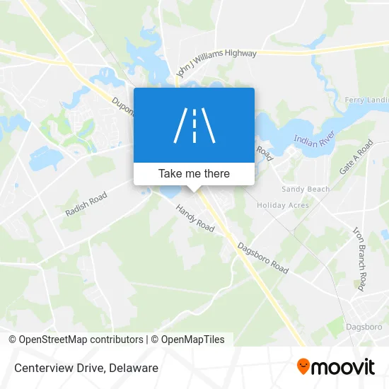 Centerview Drive map