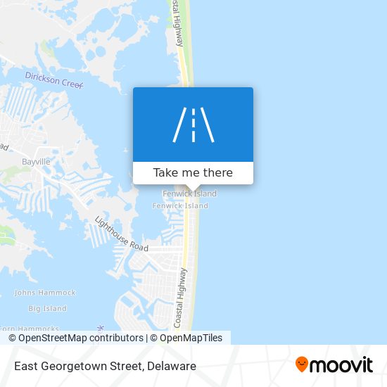 East Georgetown Street map