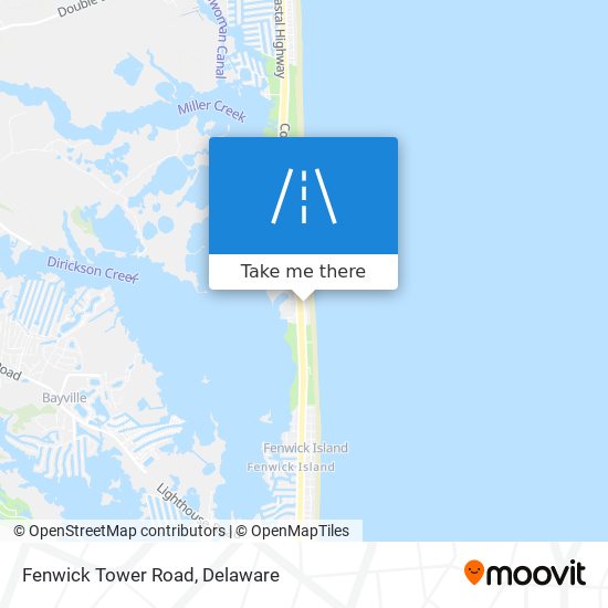 Mapa de Fenwick Tower Road