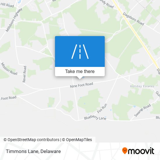 Timmons Lane map