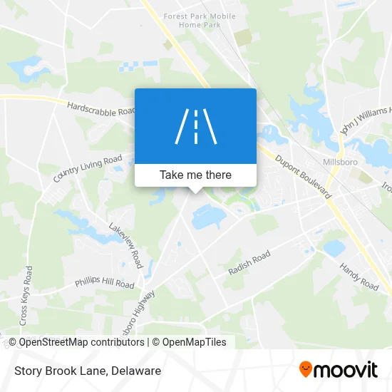 Story Brook Lane map