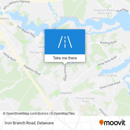 Mapa de Iron Branch Road