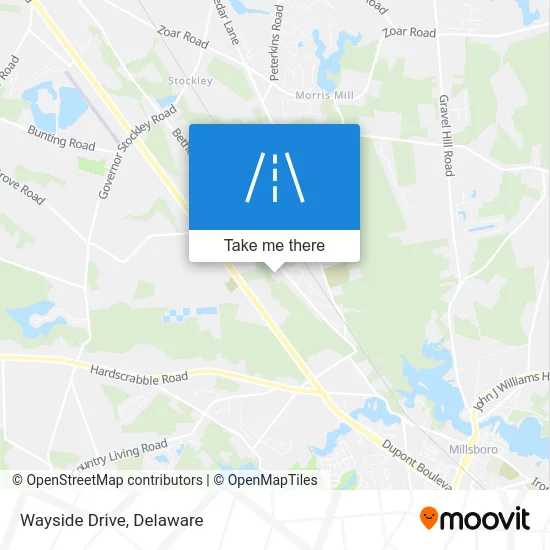 Wayside Drive map