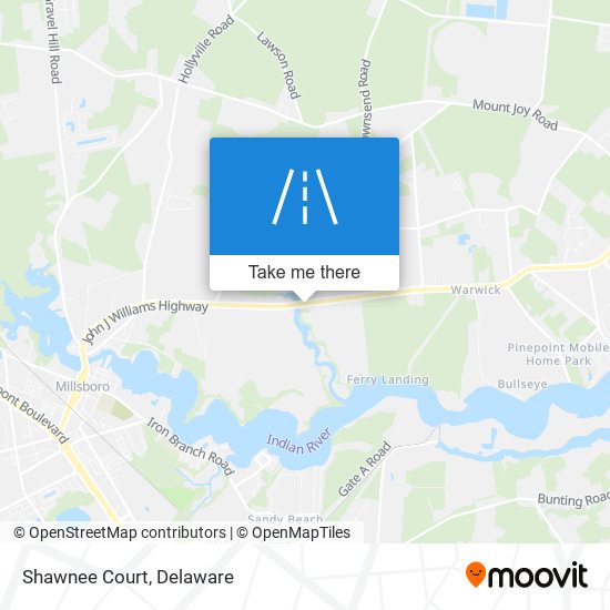 Mapa de Shawnee Court