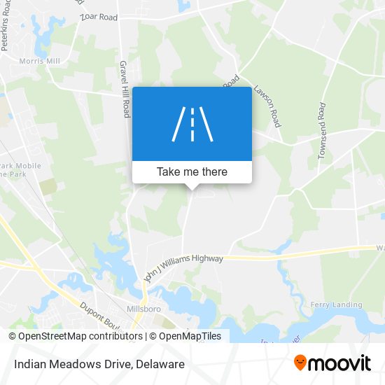 Mapa de Indian Meadows Drive