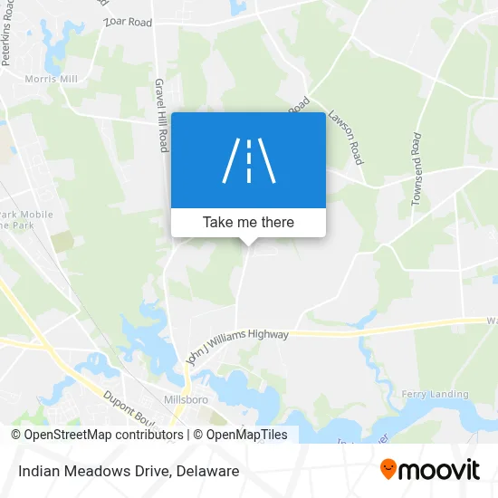 Indian Meadows Drive map