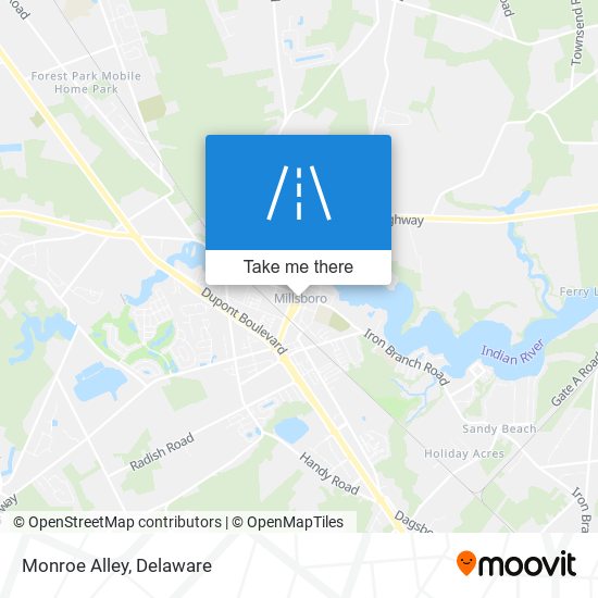 Mapa de Monroe Alley