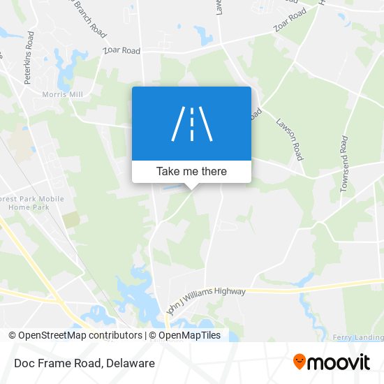 Mapa de Doc Frame Road