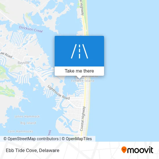 Ebb Tide Cove map