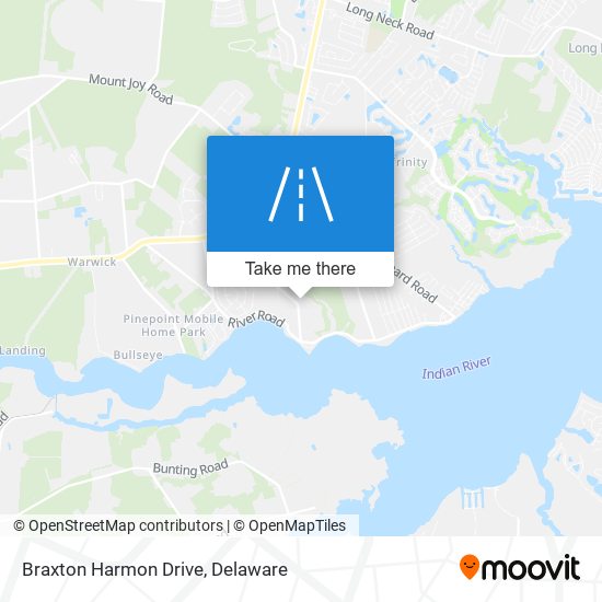 Mapa de Braxton Harmon Drive