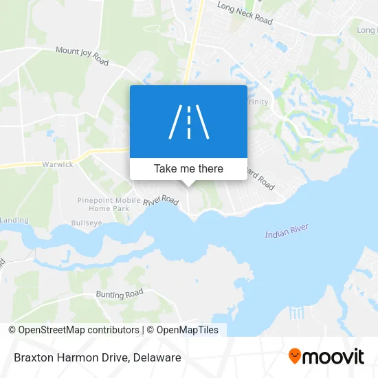 Braxton Harmon Drive map