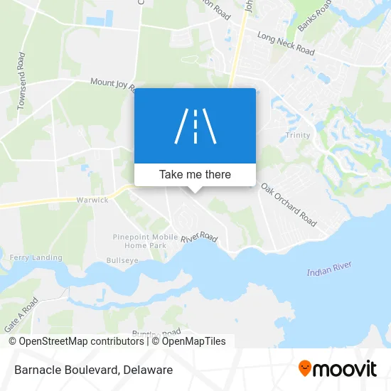 Barnacle Boulevard map