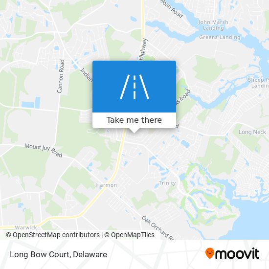 Mapa de Long Bow Court