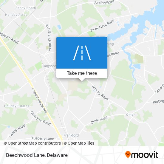 Beechwood Lane map