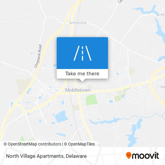 Mapa de North Village Apartments