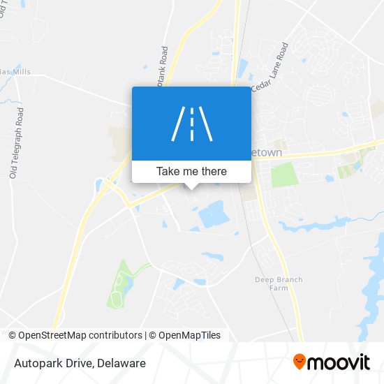 Autopark Drive map