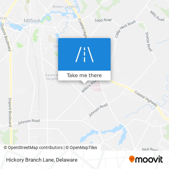 Mapa de Hickory Branch Lane