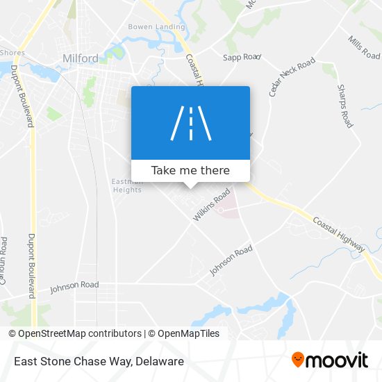 East Stone Chase Way map