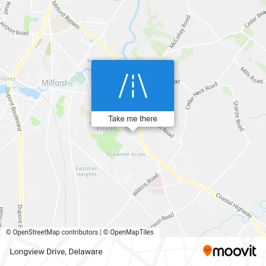 Longview Drive map