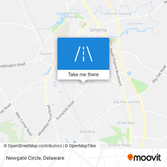 Mapa de Newgate Circle