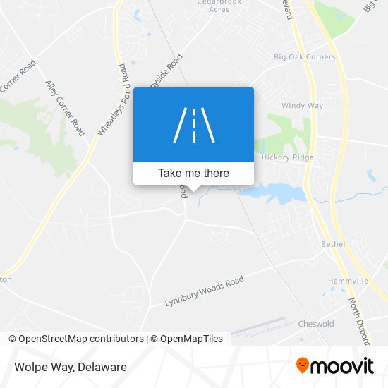 Mapa de Wolpe Way