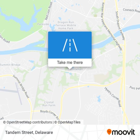 Mapa de Tandem Street