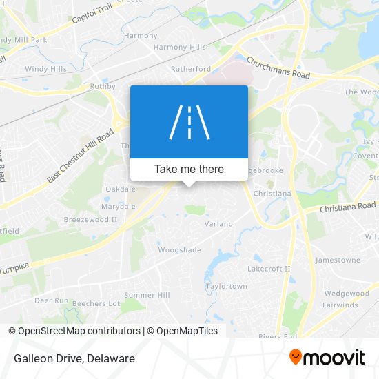 Mapa de Galleon Drive