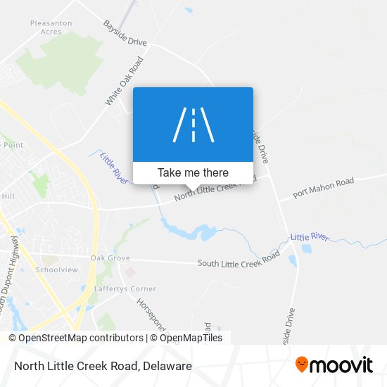 Mapa de North Little Creek Road