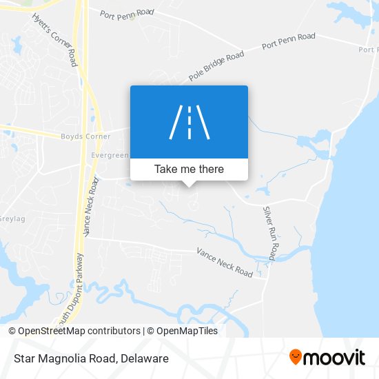 Mapa de Star Magnolia Road