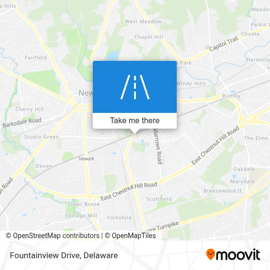 Fountainview Drive map