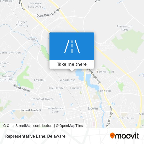 Mapa de Representative Lane