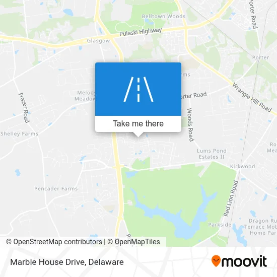 Marble House Drive map