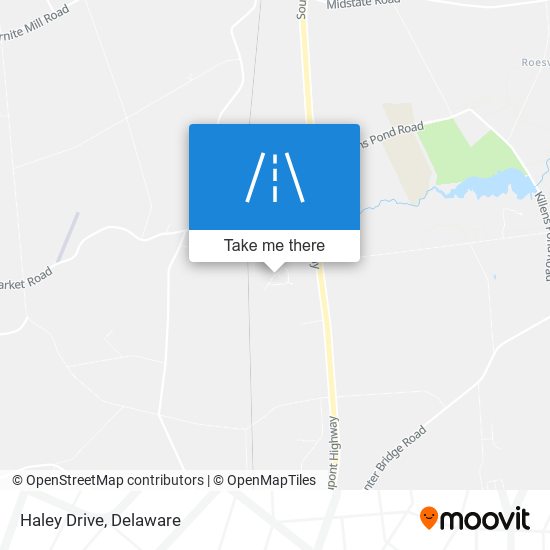 Haley Drive map