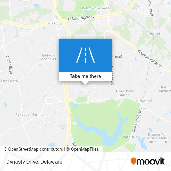 Dynasty Drive map