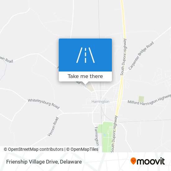 Frienship Village Drive map