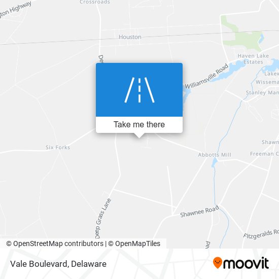 Mapa de Vale Boulevard