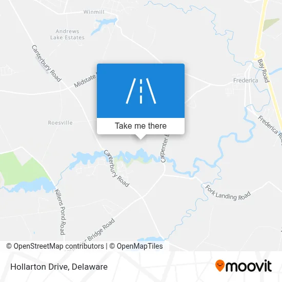 Hollarton Drive map