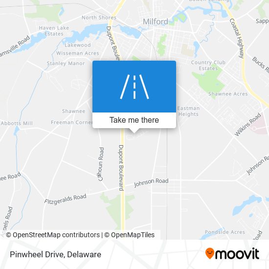 Mapa de Pinwheel Drive