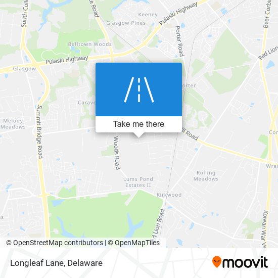 Mapa de Longleaf Lane