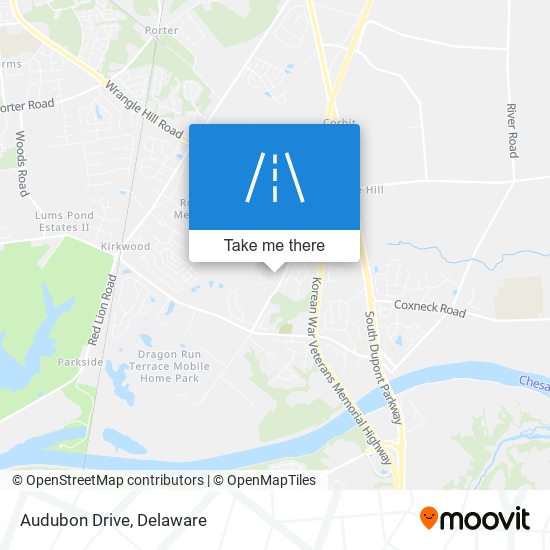 Mapa de Audubon Drive