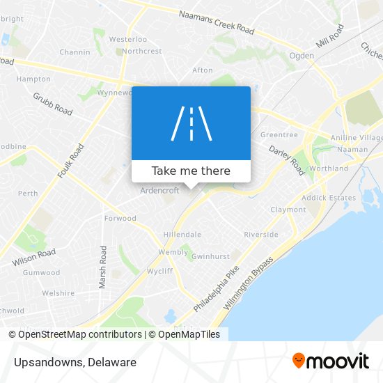 Mapa de Upsandowns