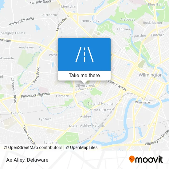 Ae Alley map