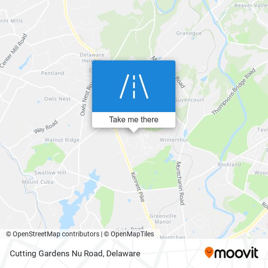 Cutting Gardens Nu Road map