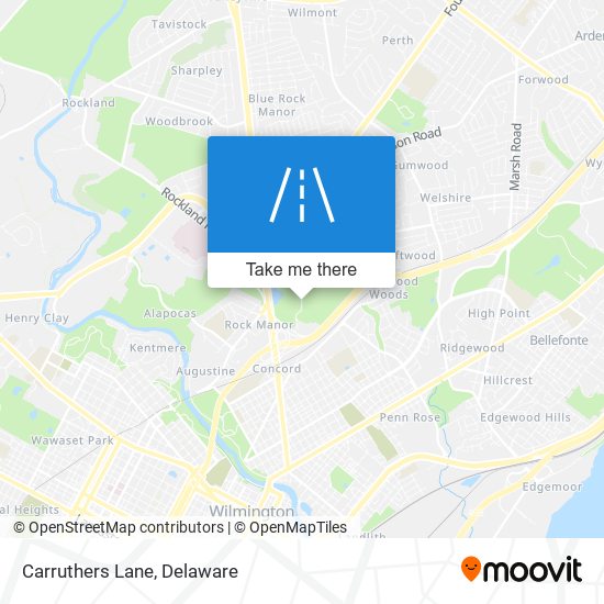 Mapa de Carruthers Lane