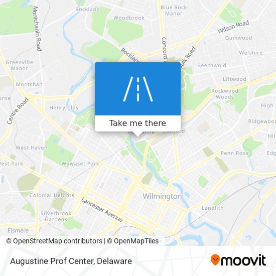 Augustine Prof Center map