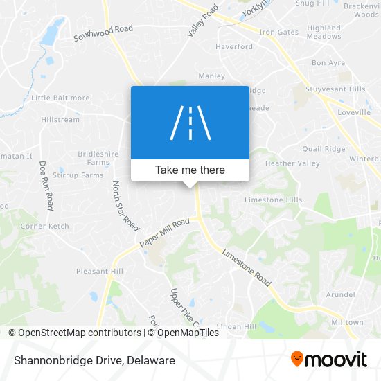 Shannonbridge Drive map