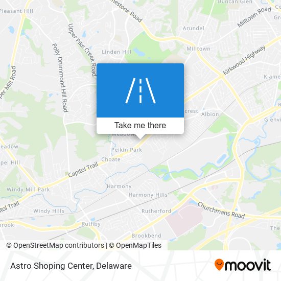 Astro Shoping Center map