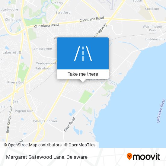 Margaret Gatewood Lane map