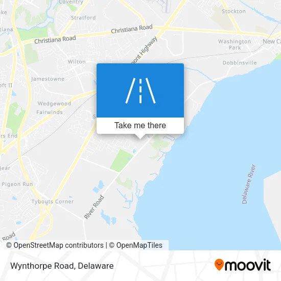 Wynthorpe Road map