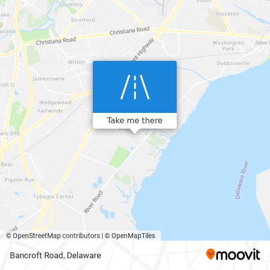 Mapa de Bancroft Road
